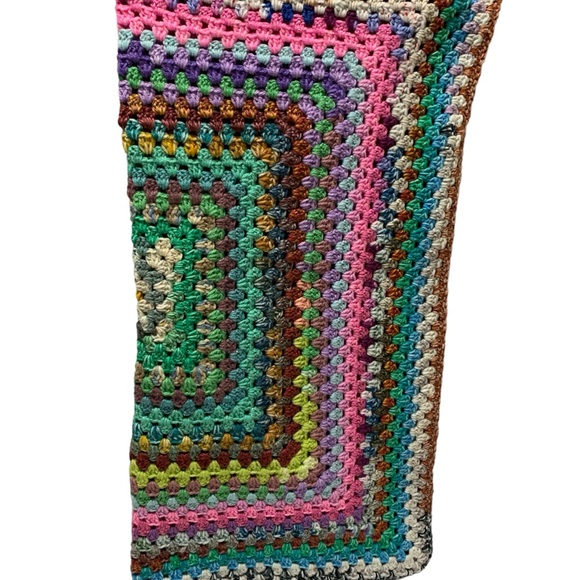 Car, Stroller, Lap, Bassinet, Crib Blanket Handmade Crochet New - Picture 3 of 11